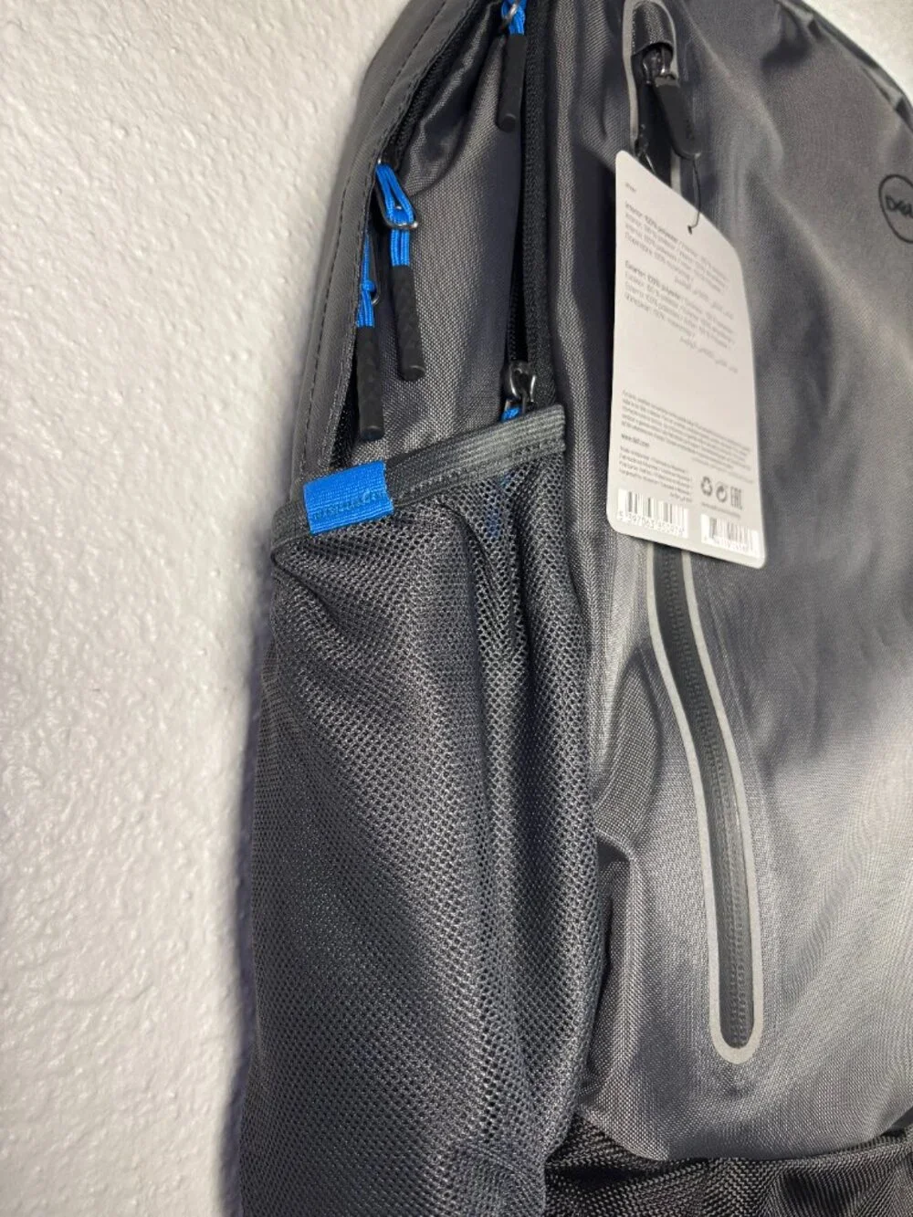 Dell Urban 15 Backpack Adjustable Shoulder Strap Air Mesh Padded Gray 97X4